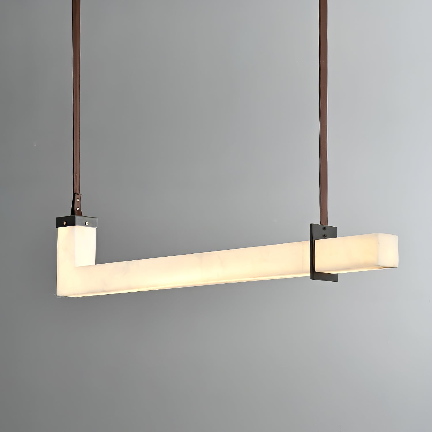 Astra Linear Alabaster Pendant Light - Letslighting