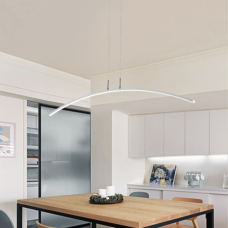 Arisha Suspension Sourire Moderne Minimaliste Métal Salle à manger - Neutralighting