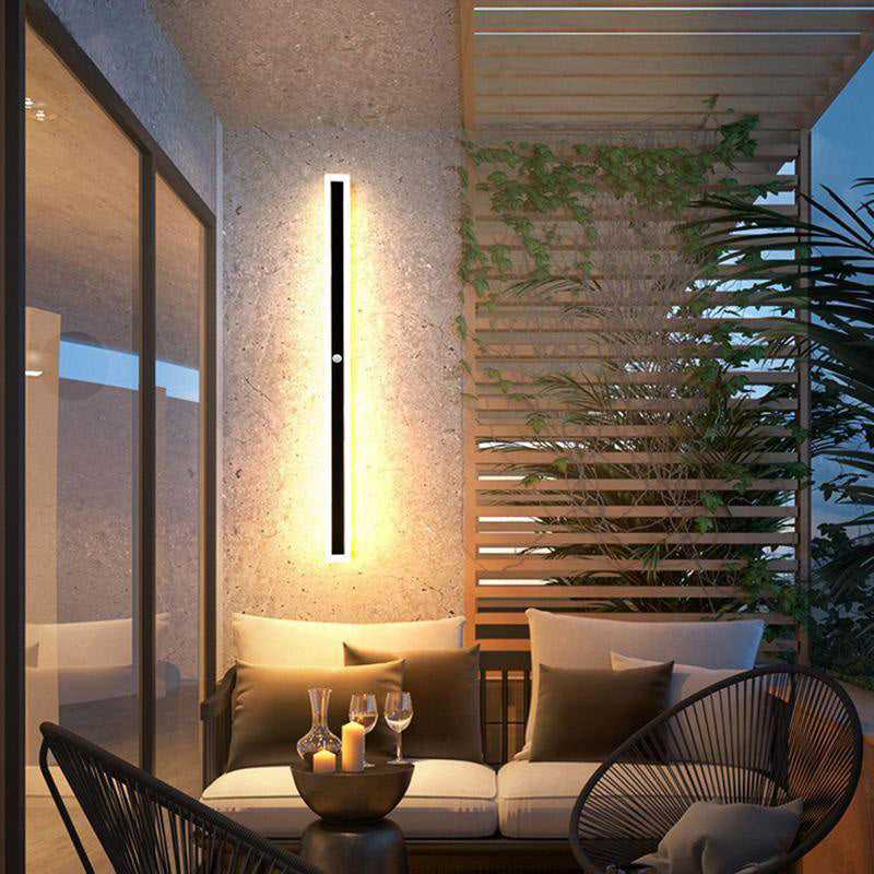 Fiala Moderne LED Applique Murale Extérieure Noir