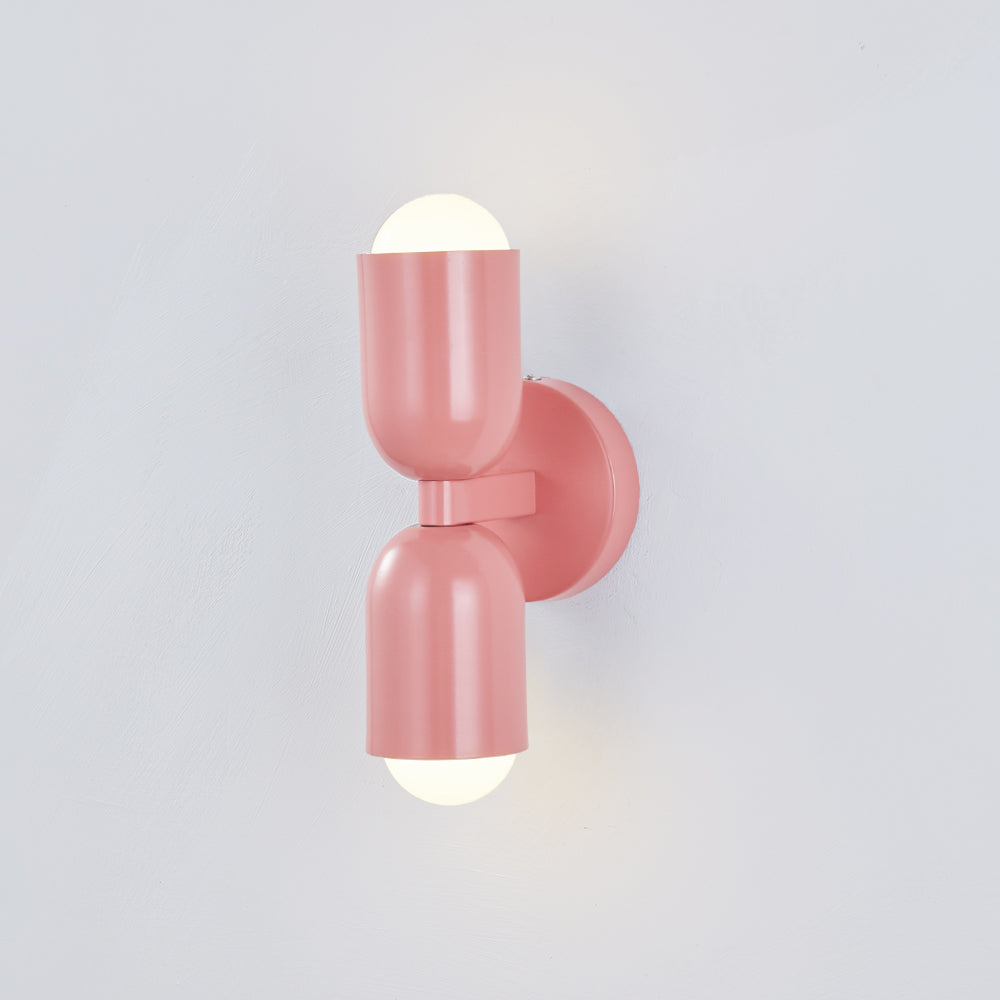 Kira Applique Murale Cylindre Scandinave Métal Coloré Salon - Neutralighting