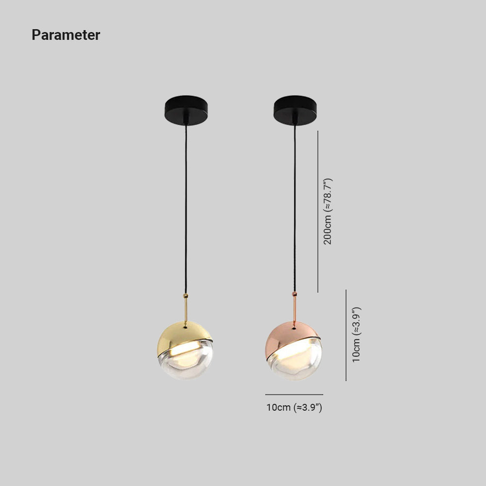 Valentina Design Moderne Luminaires Suspensions Métal Verre Salon/Chambre - Neutralighting