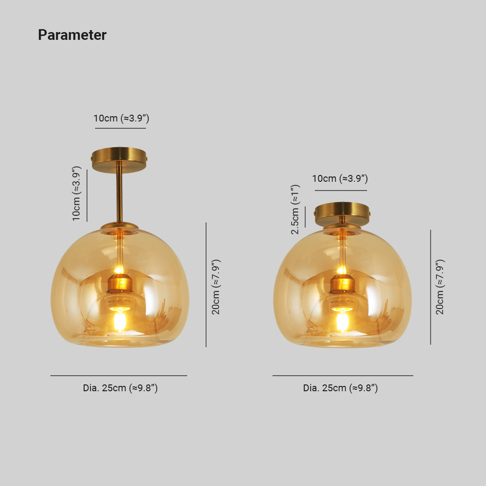 Rhea Plafonnier/Suspension Boule Minimaliste - Neutralighting