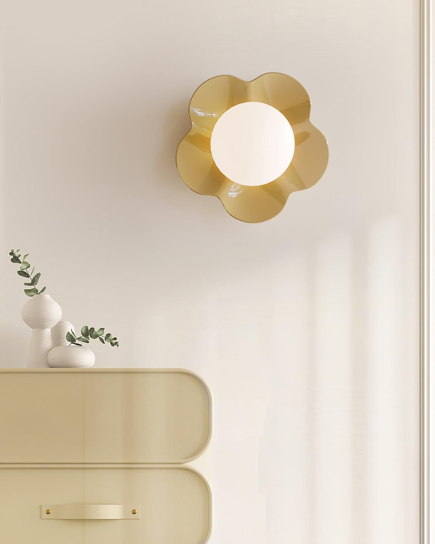 Petalia Applique Murale Moderne Violette - Neutralighting