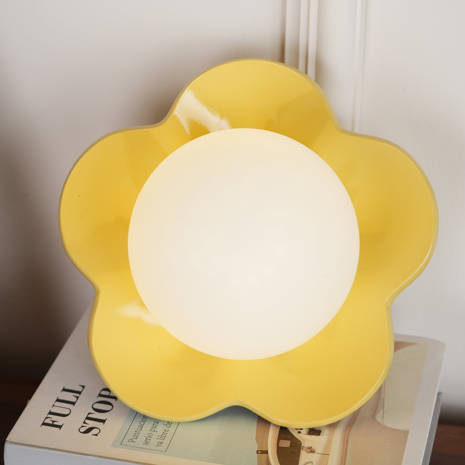 Meluna Applique murale à fleurs jaunes - Neutralighting