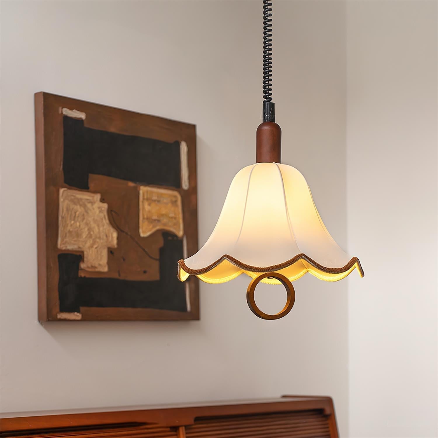Lanna Lampe Pendante Forme Cloche Élégante Traditionnelle - Neutralighting