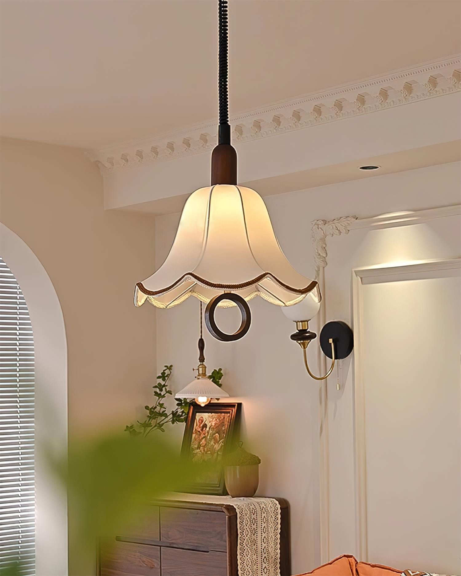 Lanna Lampe Pendante Forme Cloche Élégante Traditionnelle - Neutralighting
