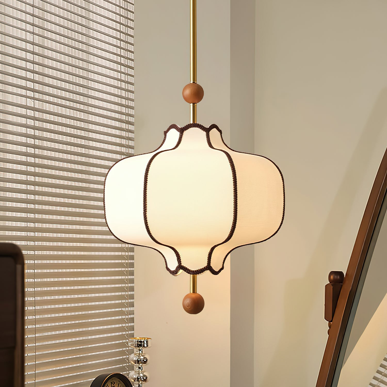 Aura Suspension lanterne en Tissu - Neutralighting