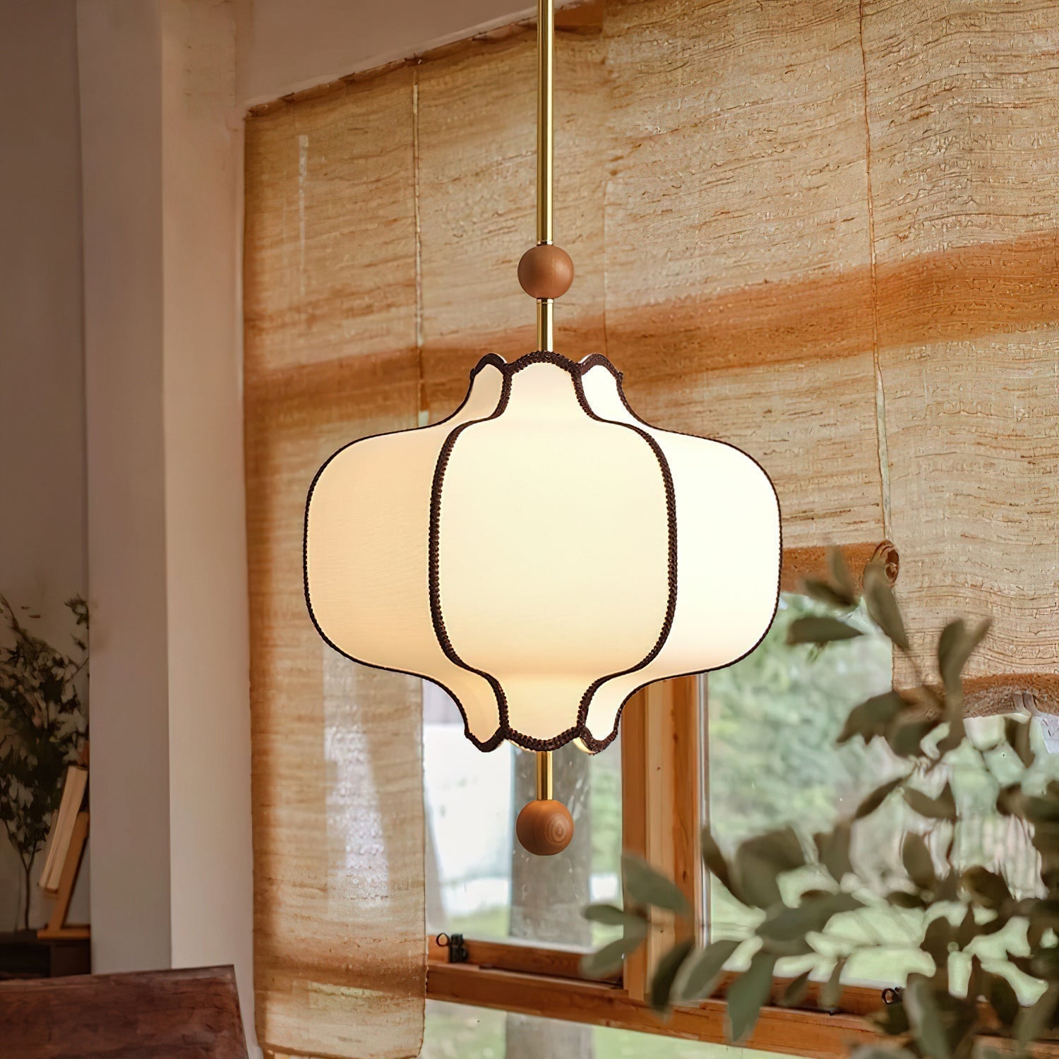 Aura Suspension lanterne en Tissu - Neutralighting