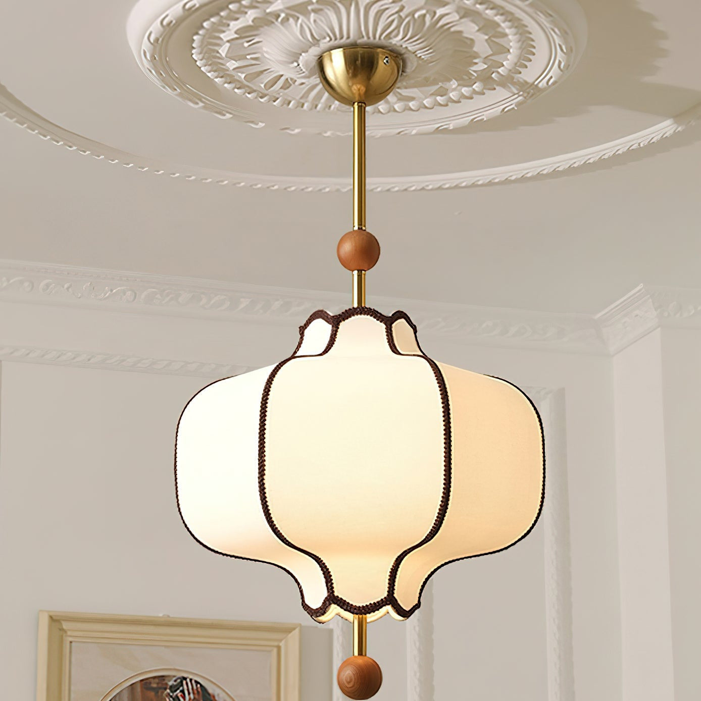 Aura Suspension lanterne en Tissu - Neutralighting