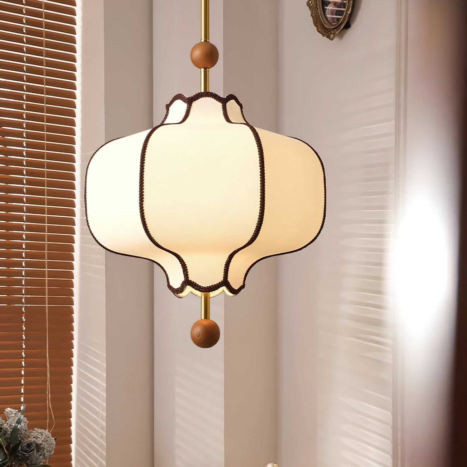 Aura Suspension lanterne en Tissu - Neutralighting