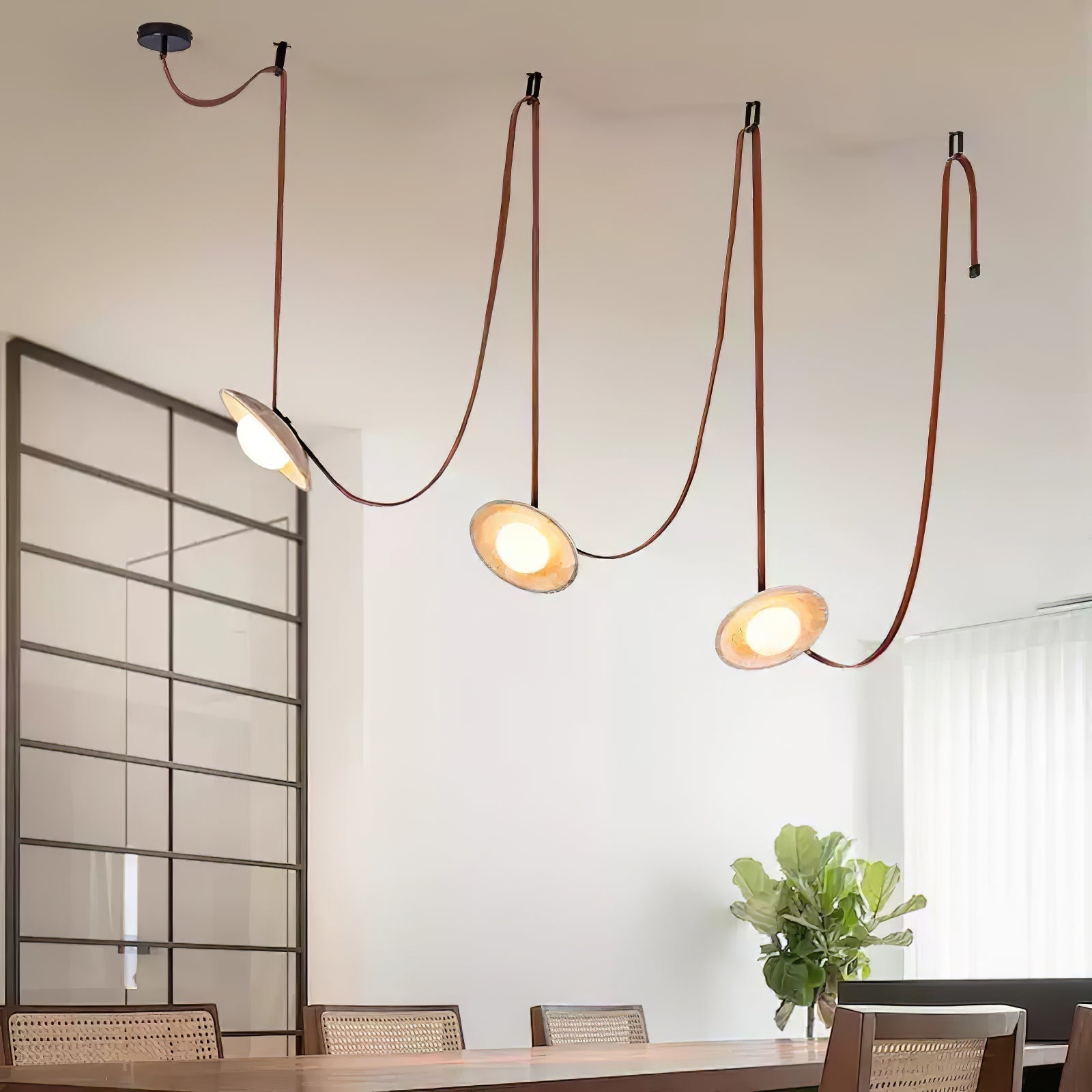 Ulsoryra Organique Travertin Pendentif Lumière Grappe - Neutralighting