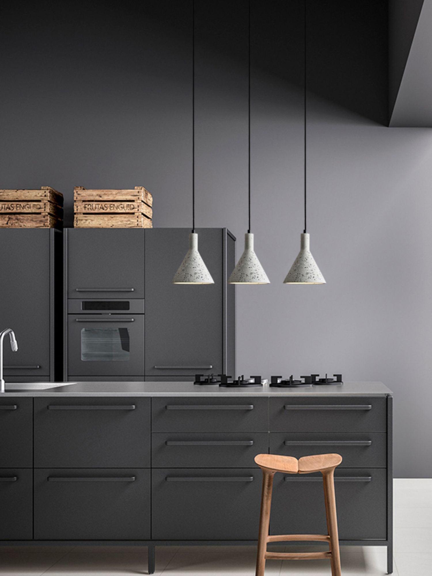 Aurshaor Minimalist Cement Pendant Light - Letslighting