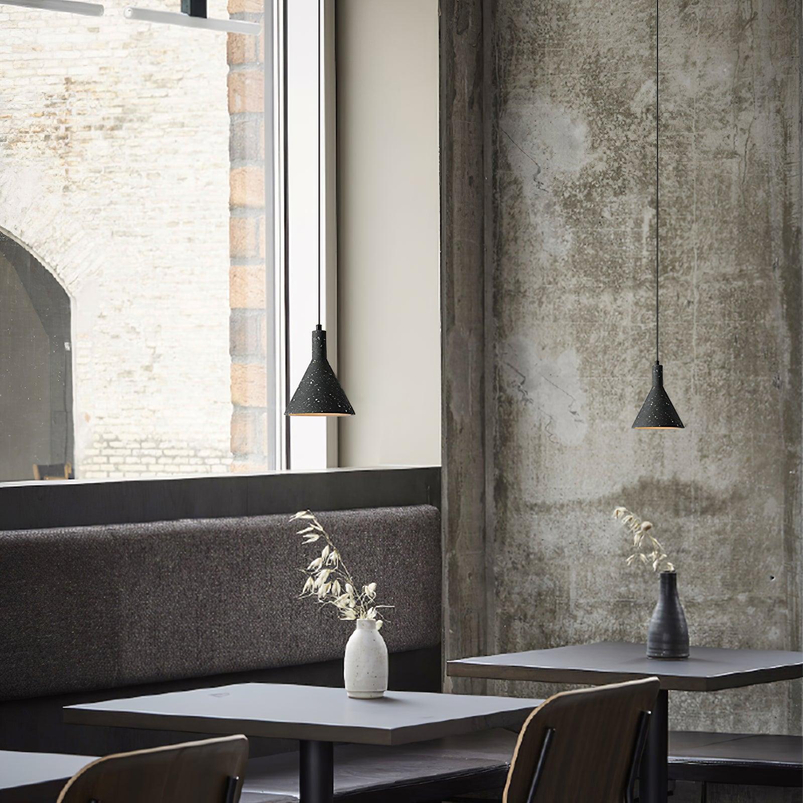 Aurshaor Minimalist Cement Pendant Light - Letslighting