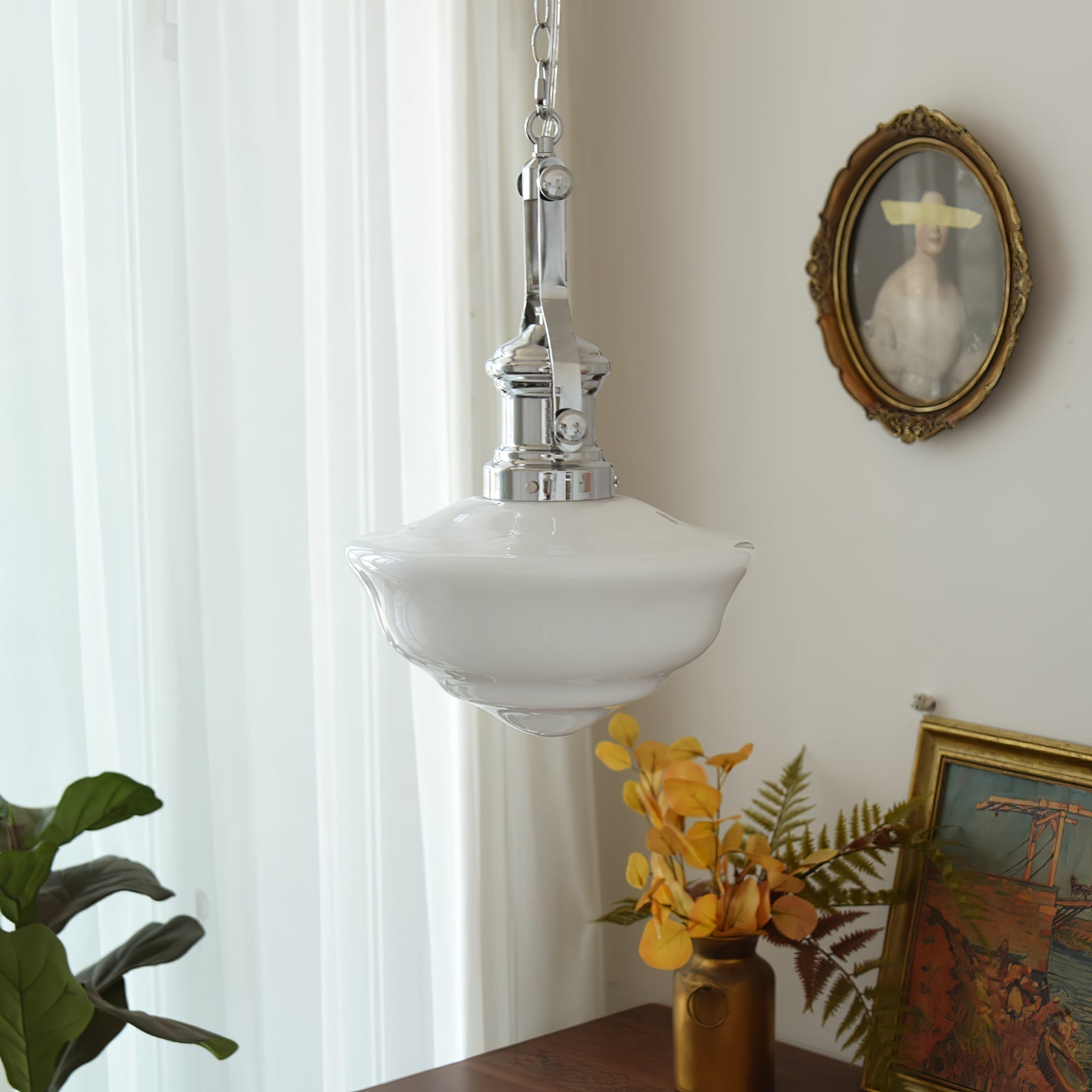 Zomiria Premium Nordic Art Verre Suspension Lumière - Neutralighting