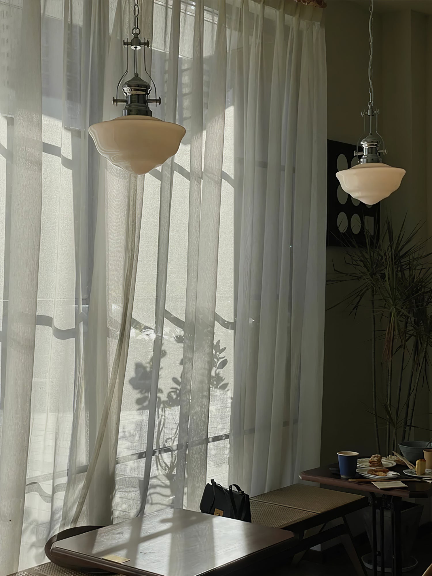 Zomiria Premium Nordic Art Verre Suspension Lumière - Neutralighting