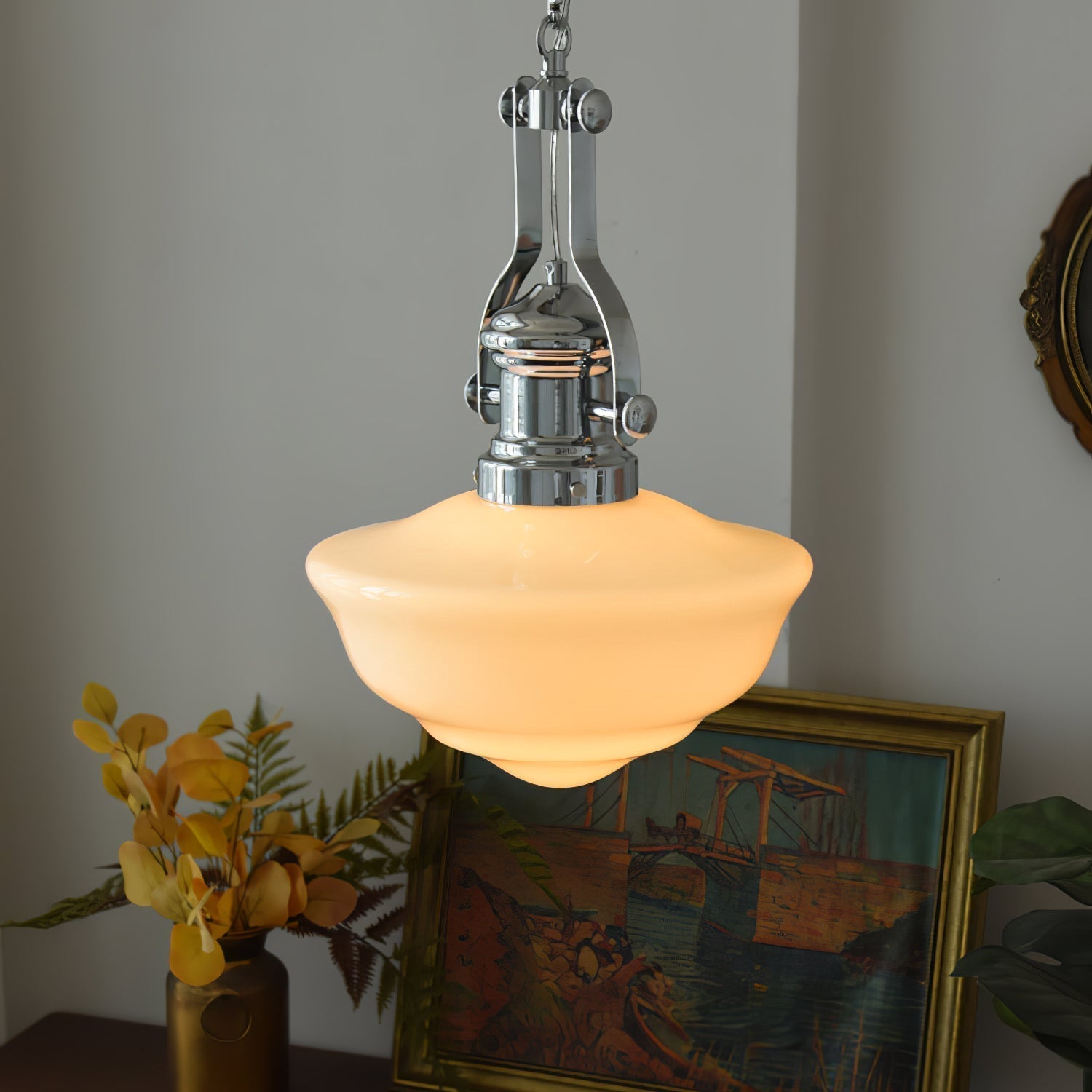 Zomiria Premium Nordic Art Verre Suspension Lumière - Neutralighting