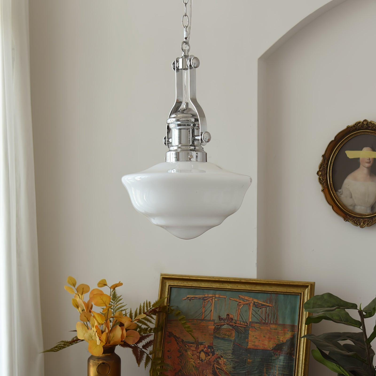 Zomiria Premium Nordic Art Verre Suspension Lumière - Neutralighting