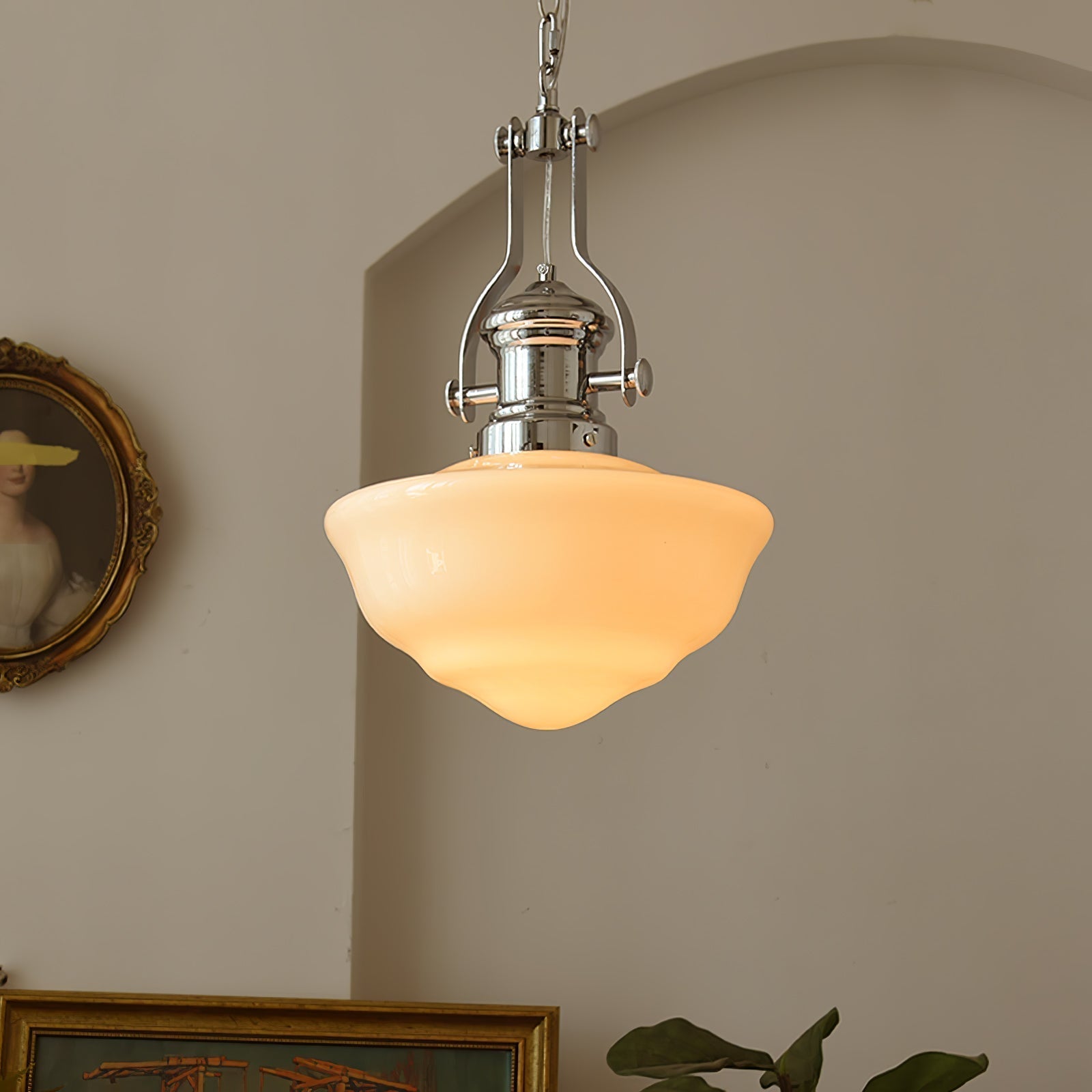 Zomiria Premium Nordic Art Verre Suspension Lumière - Neutralighting
