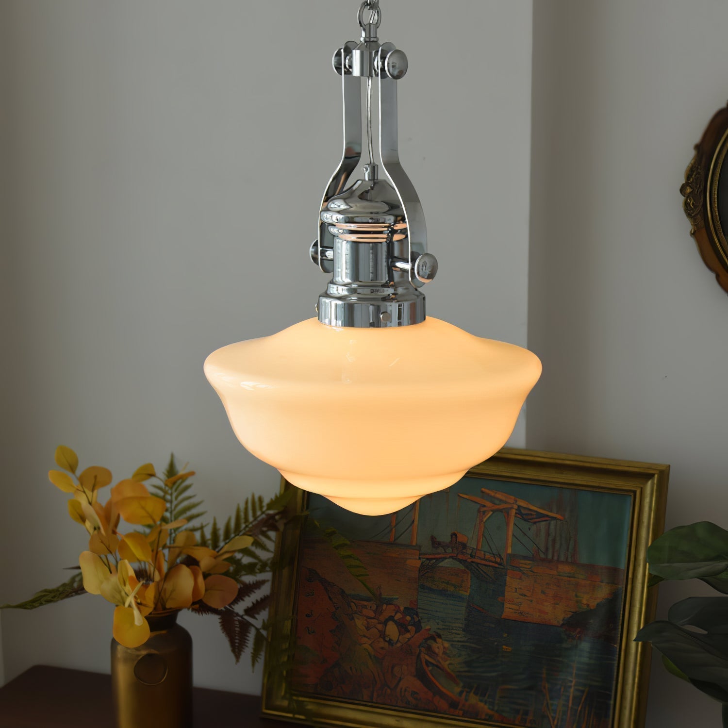 Zomiria Premium Nordic Art Verre Suspension Lumière - Neutralighting