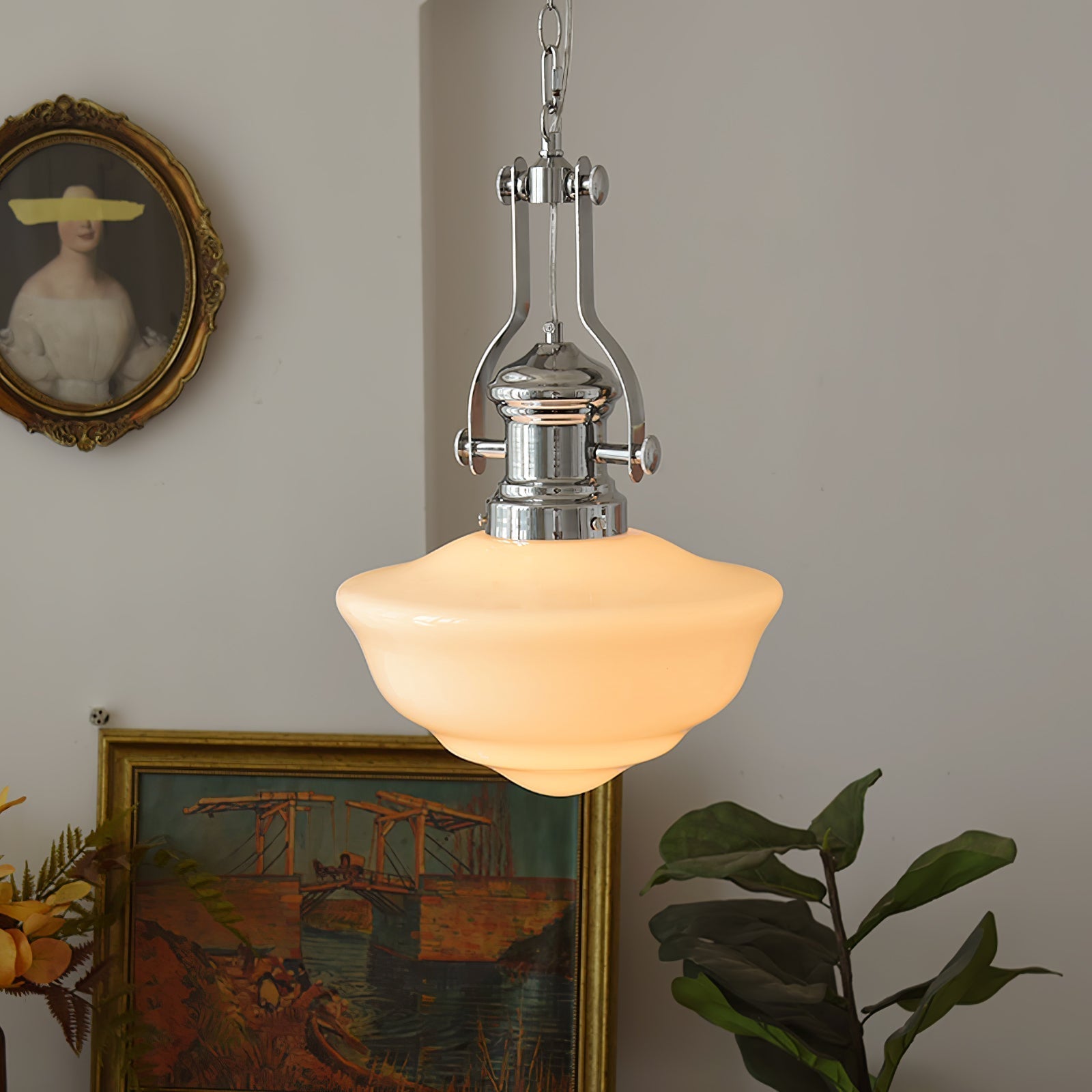 Zomiria Premium Nordic Art Verre Suspension Lumière - Neutralighting