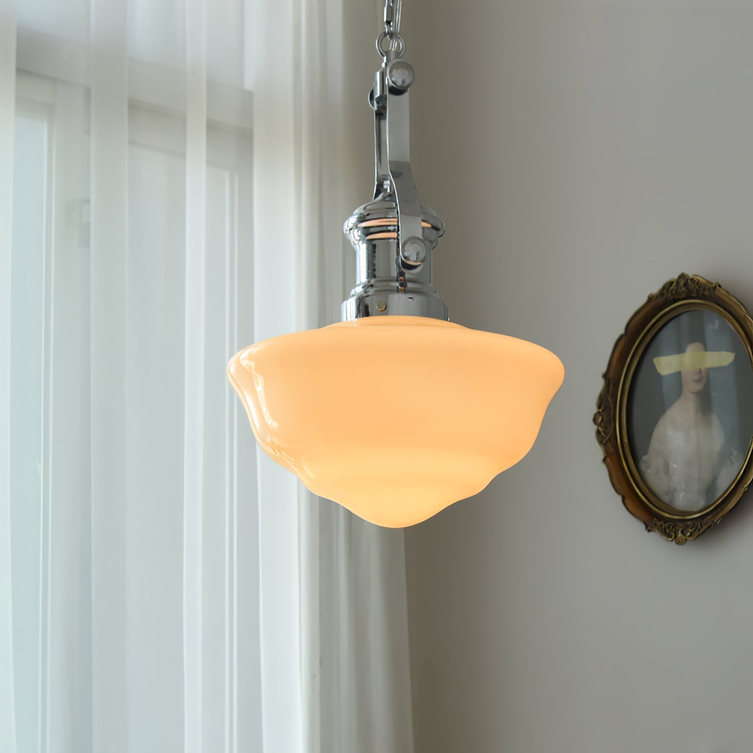 Zomiria Premium Nordic Art Verre Suspension Lumière - Neutralighting