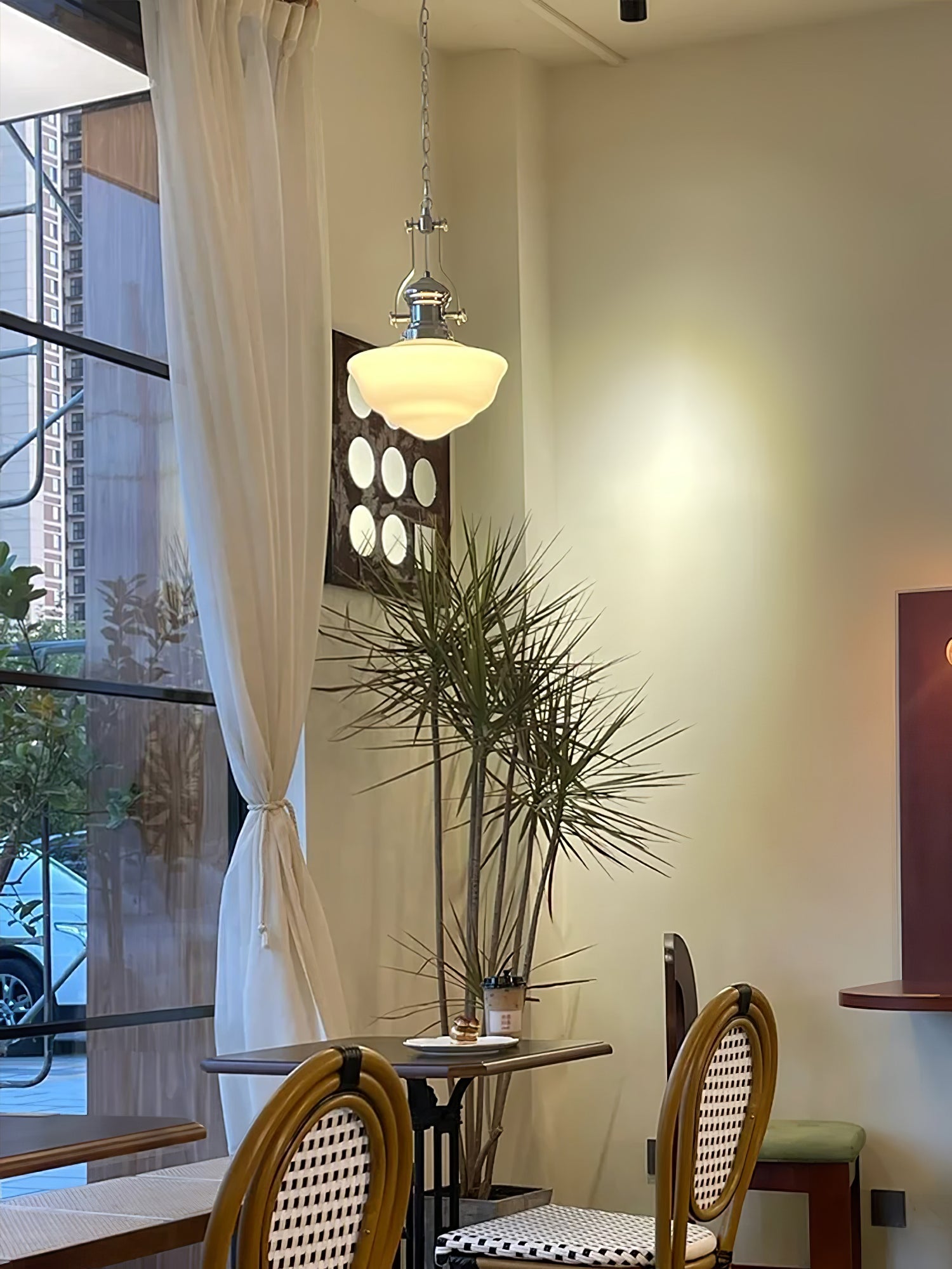 Zomiria Premium Nordic Art Verre Suspension Lumière - Neutralighting