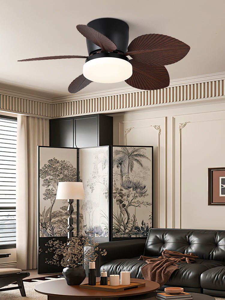Schéma des dimensions du ventilateur de plafond Qilv Breeze