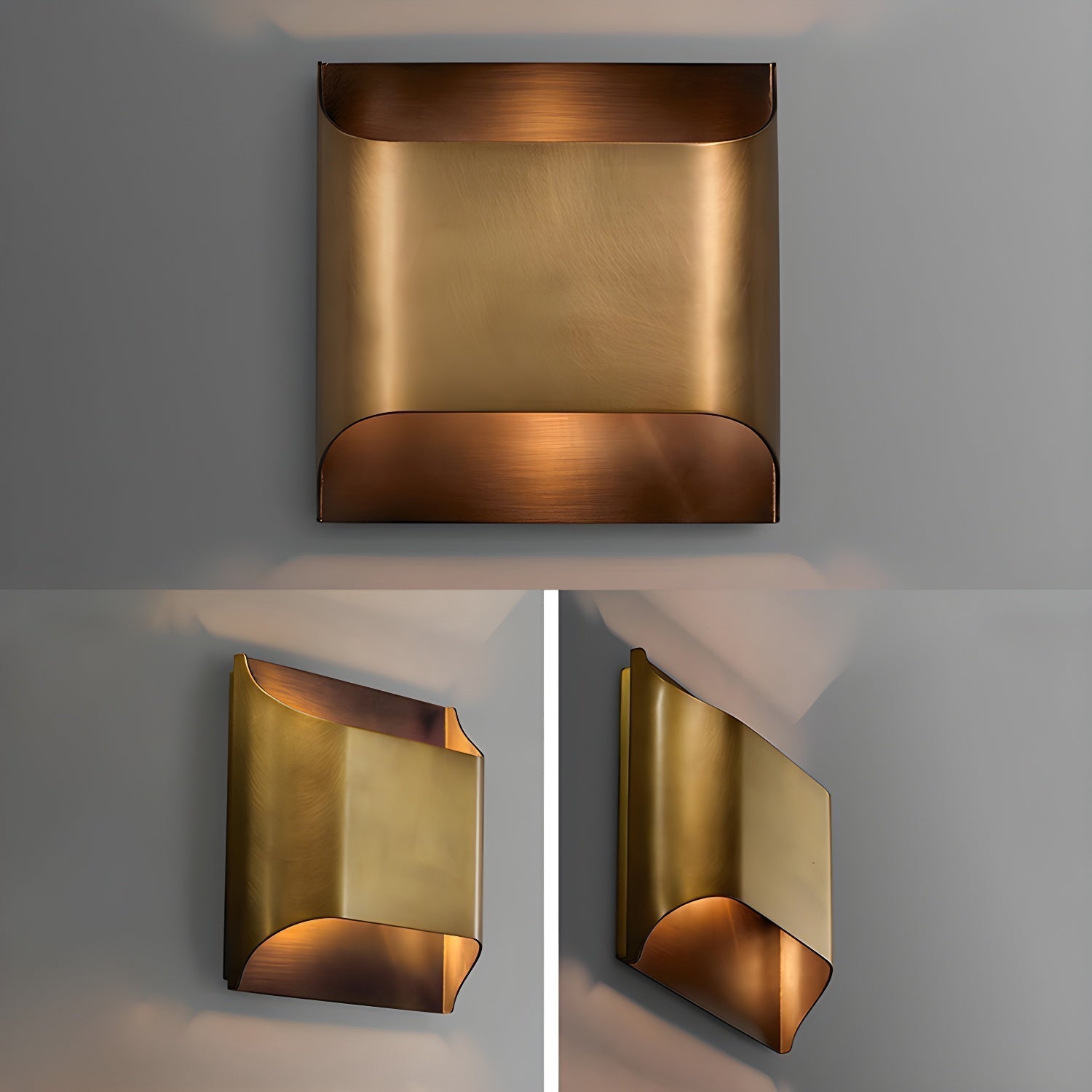 Hardy Applique Murale d'Art Nordic en Laiton - Neutralighting
