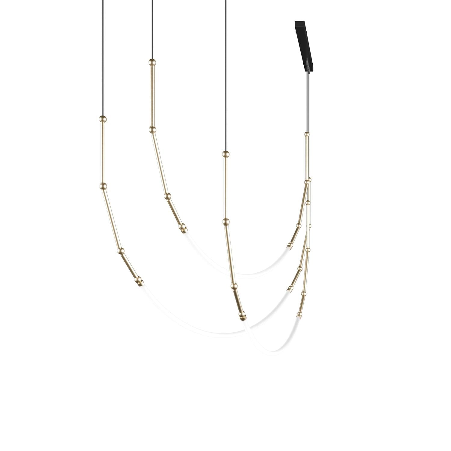 Chandelier Métal Moderne Minimaliste Ormirara - Neutralighting