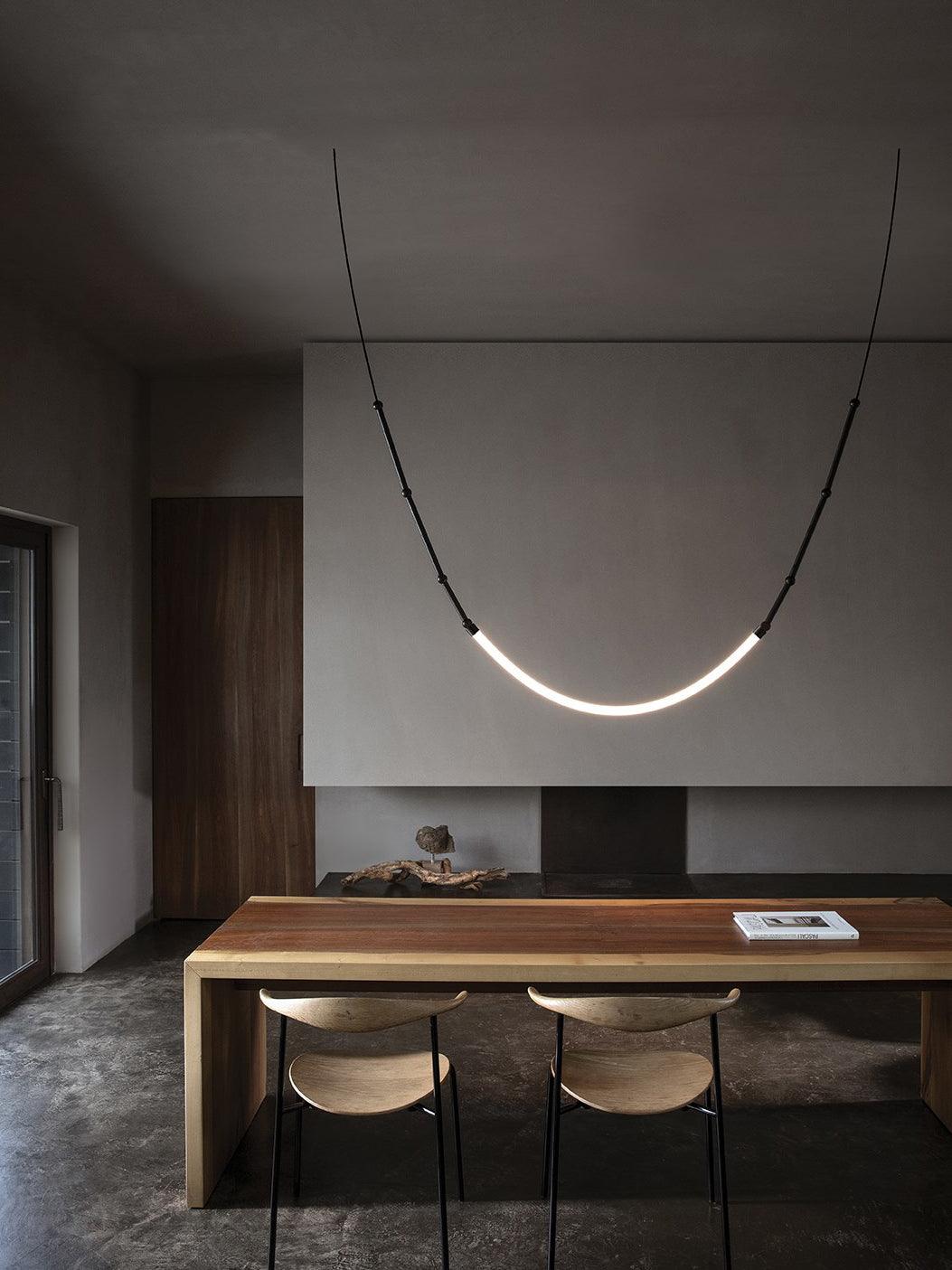 Lustra Lustre Leda LED Flexible Moderne Sculptural - Neutralighting