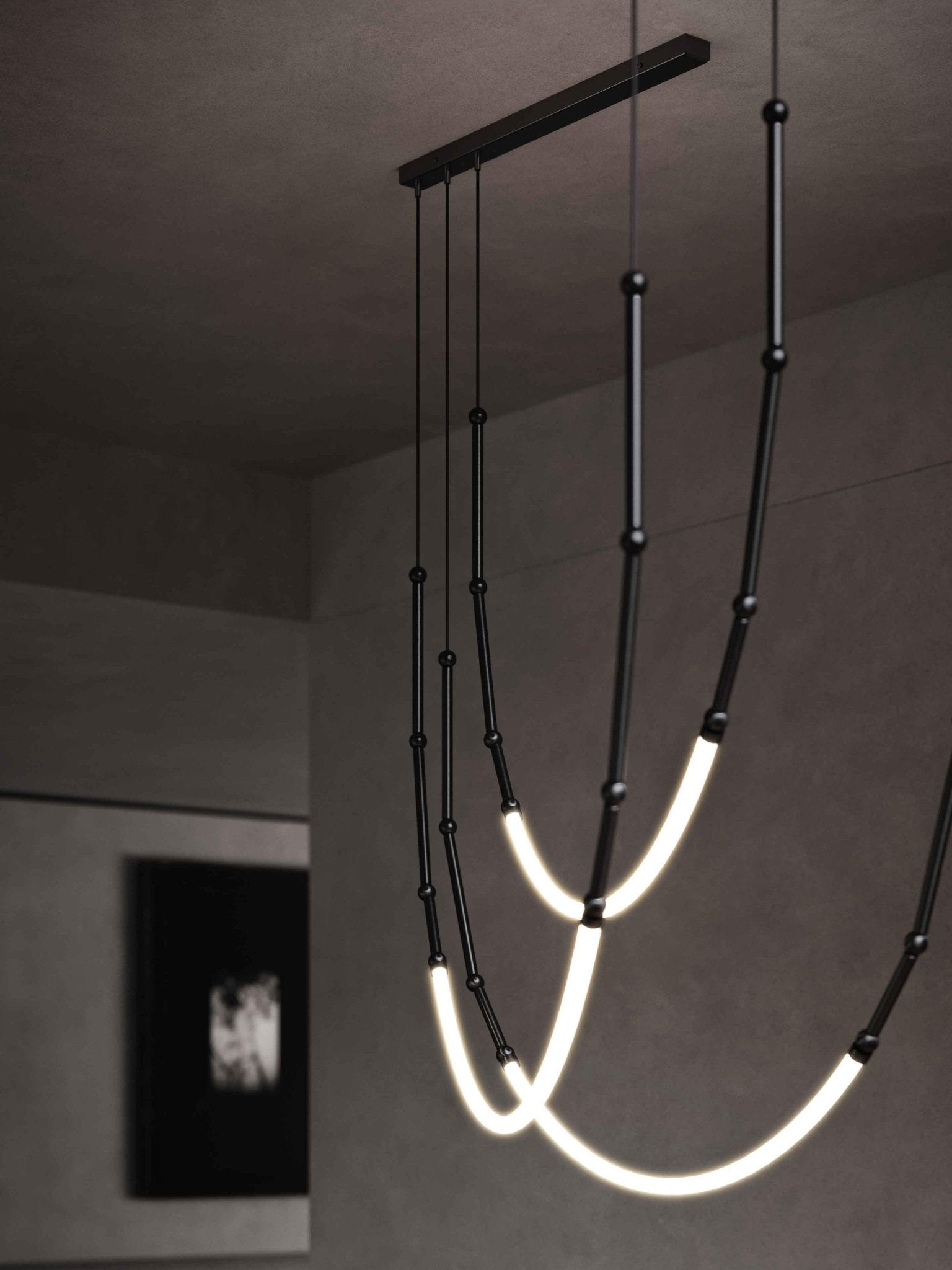 Lustra Lustre Leda LED Flexible Moderne Sculptural - Neutralighting