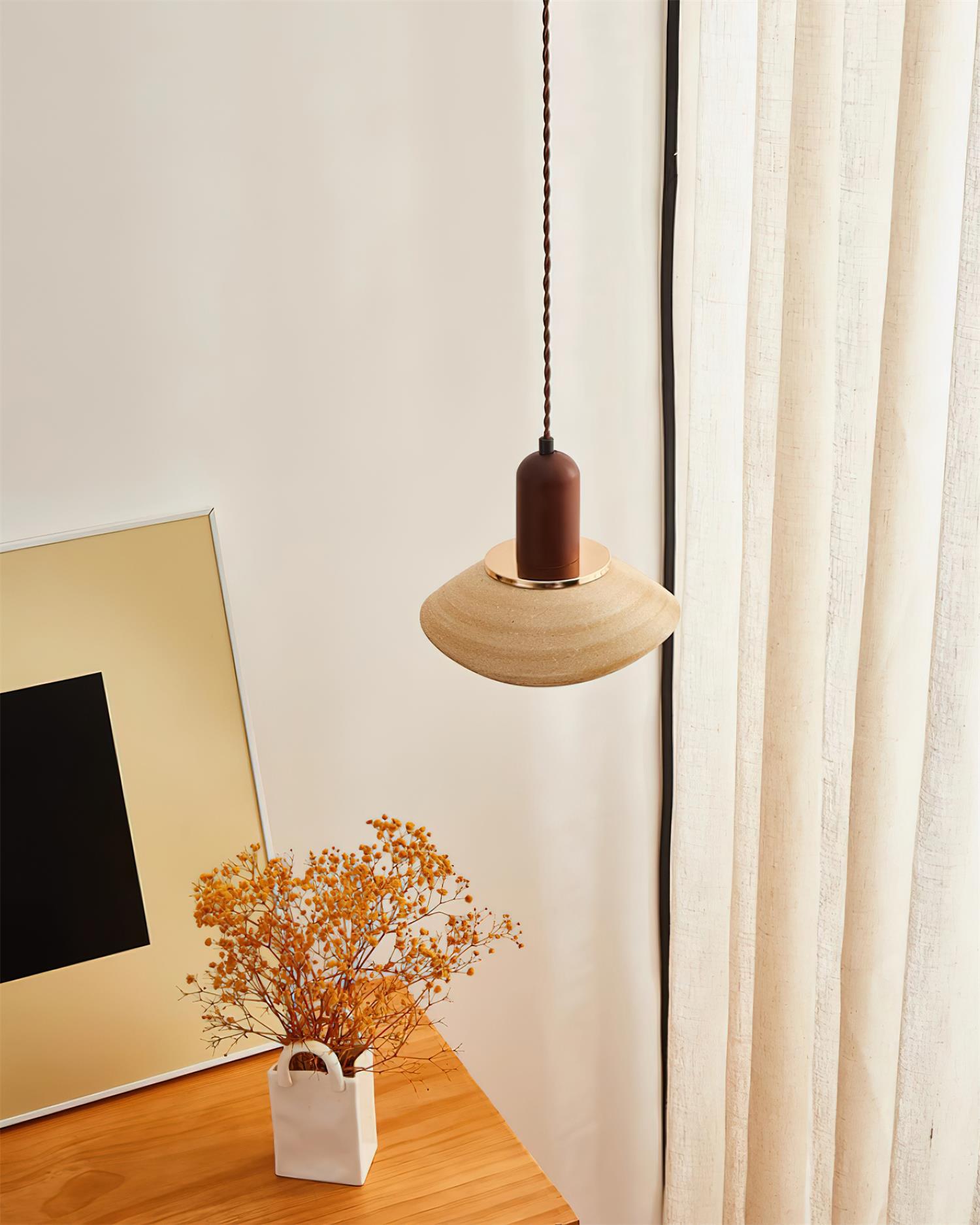 Legro Suspension Texturé Rustique Organique - Neutralighting