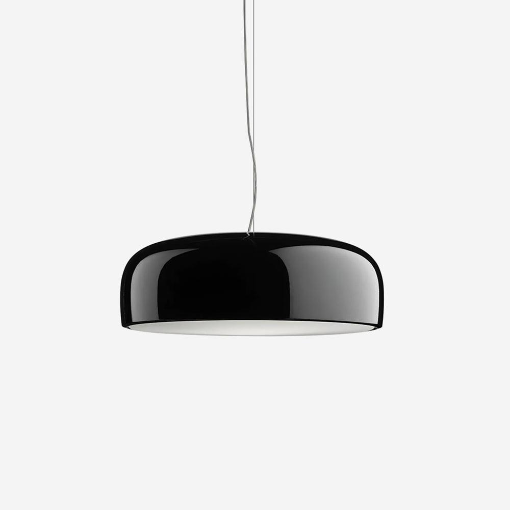 Letifly Lustre Pendentif Dôme Noir Brillant - Neutralighting