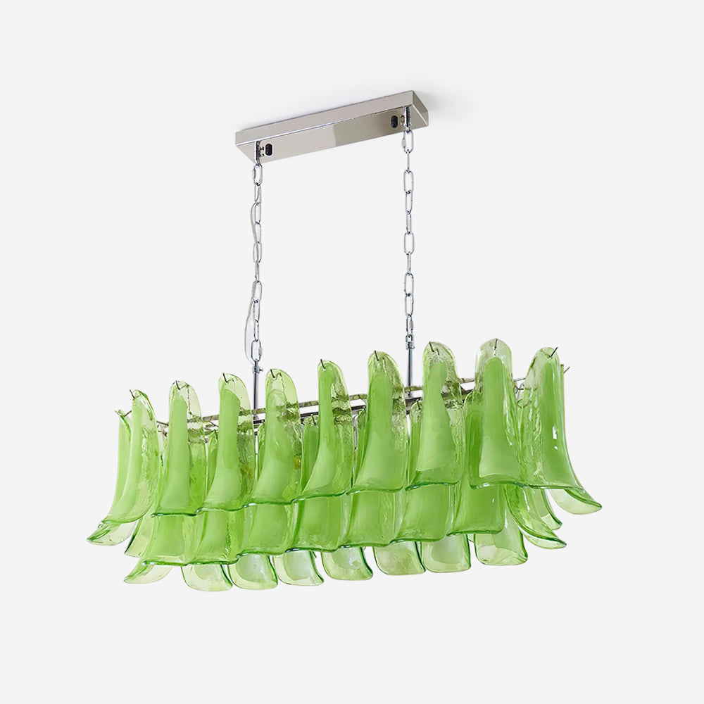 Elizabeth Chandelier Murano Rectangulaire - Neutralighting