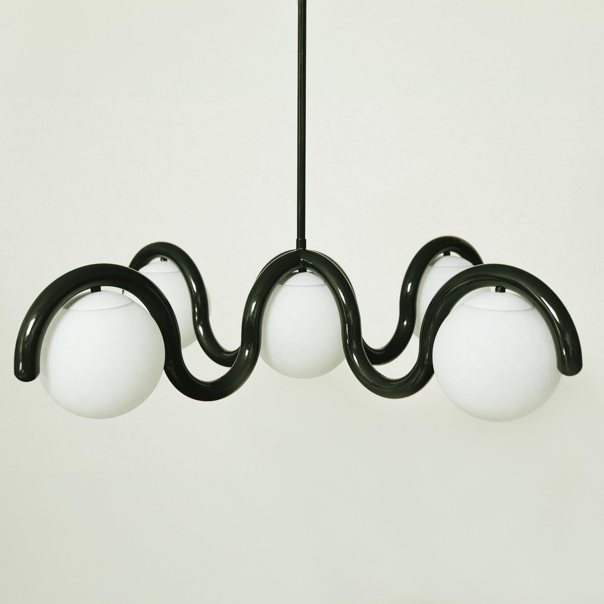 Chandelier en Verre et Laiton Art Créativité Élégance Eurvinen - Neutralighting