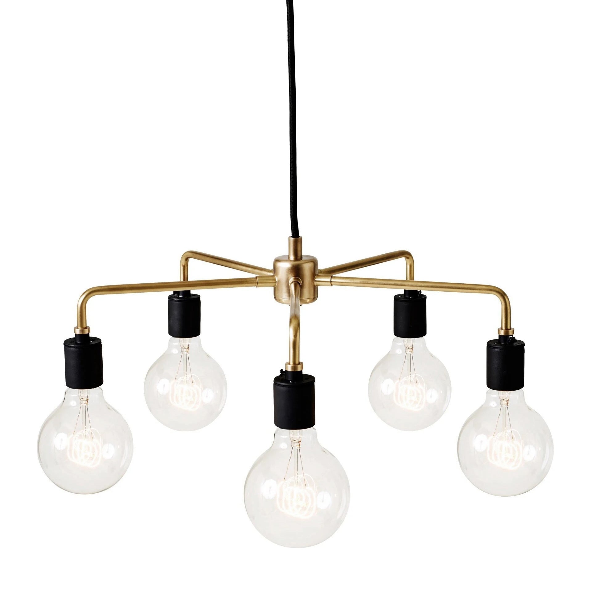 Vecarisra Traditional Industrial Metal Chandelier - Lamp Copper