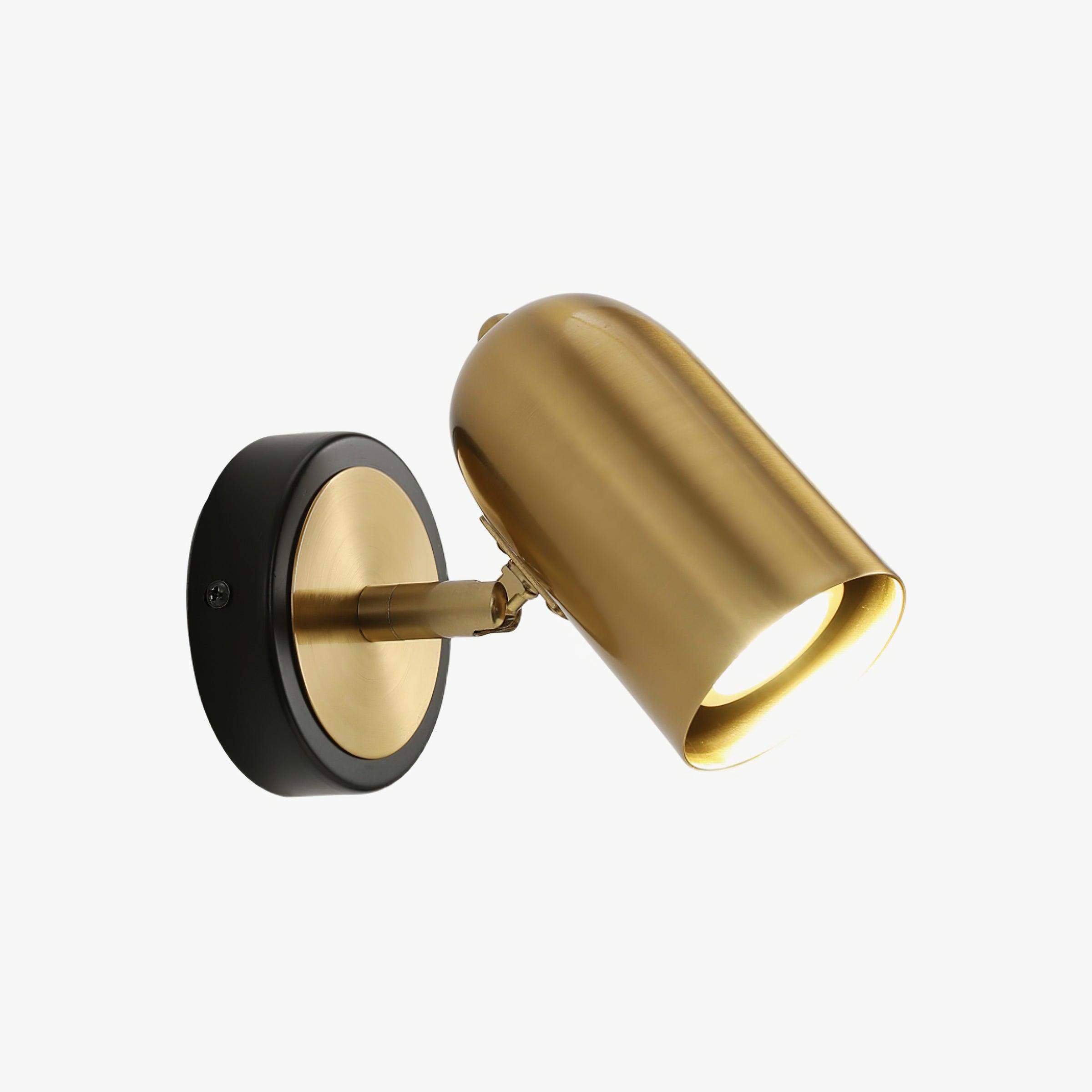 Fighter Lampe Murale Moderne Minimaliste en Or - Neutralighting