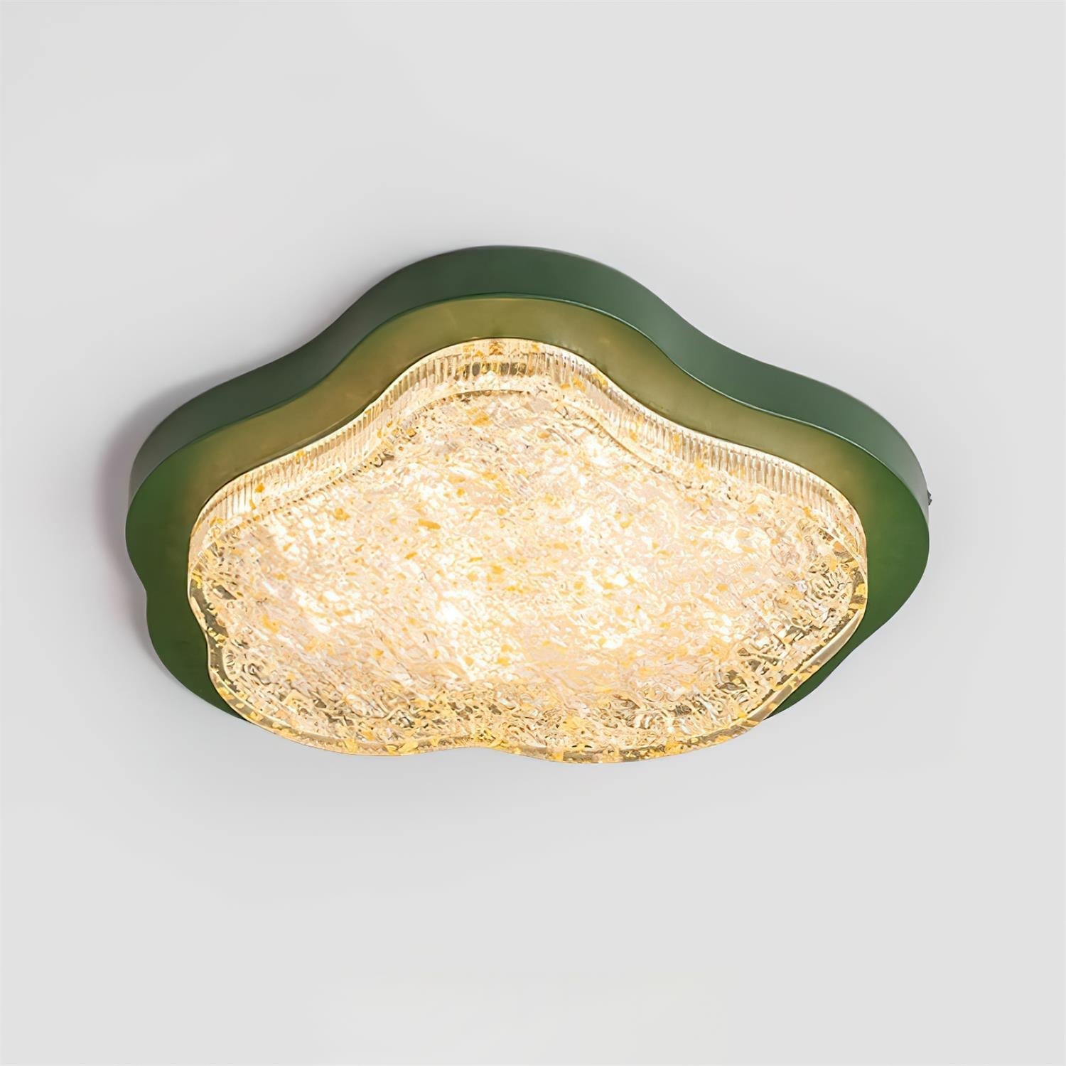 Auro Plafonnier Moderne Résine Feuille d'Or - Neutralighting