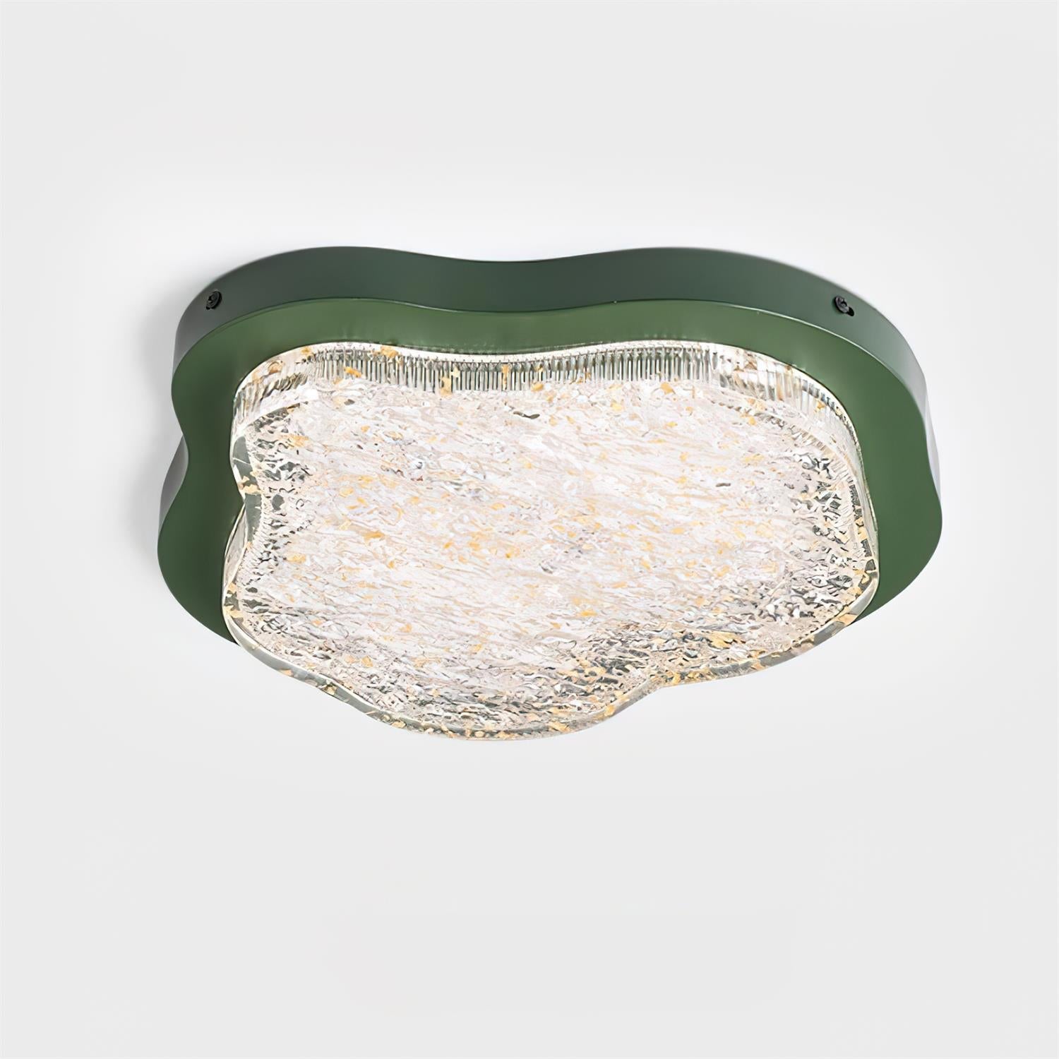 Auro Plafonnier Moderne Résine Feuille d'Or - Neutralighting