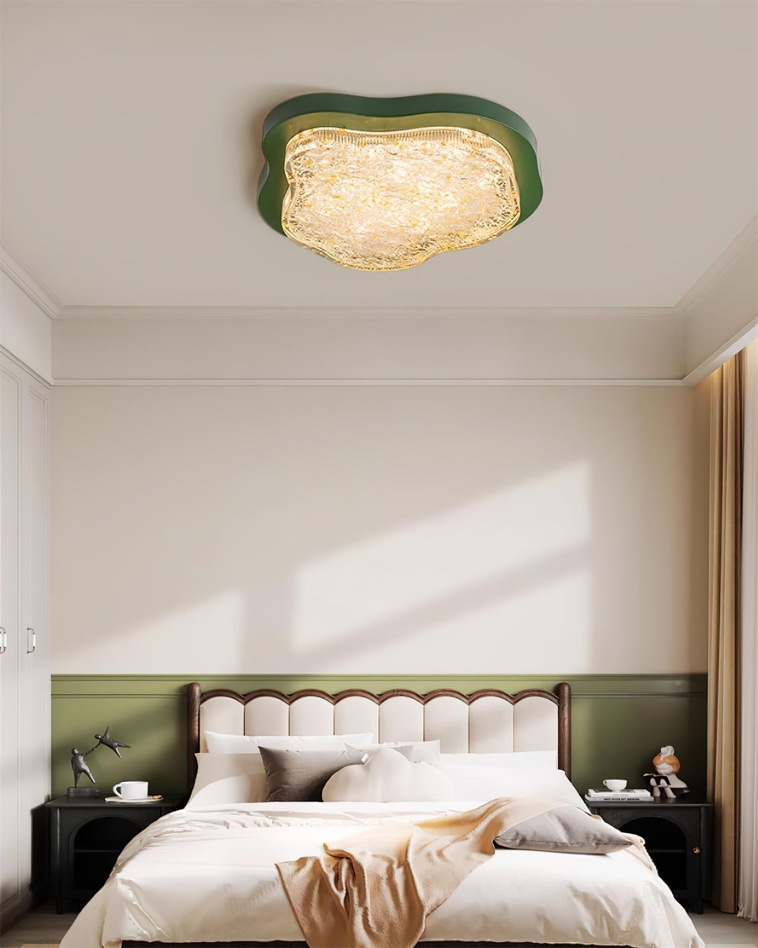 Auro Plafonnier Moderne Résine Feuille d'Or - Neutralighting