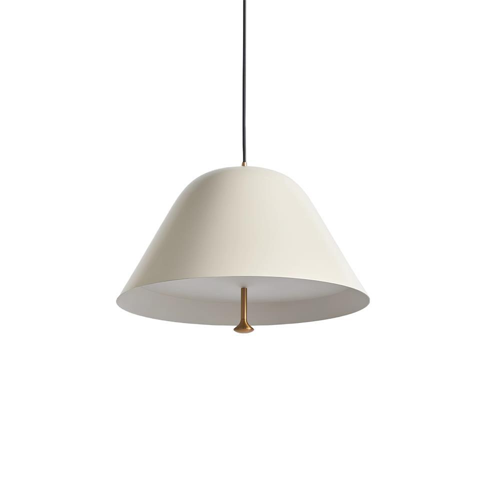 Solain Suspension moderne avec abat-jour vert et blanc minimaliste - Neutralighting
