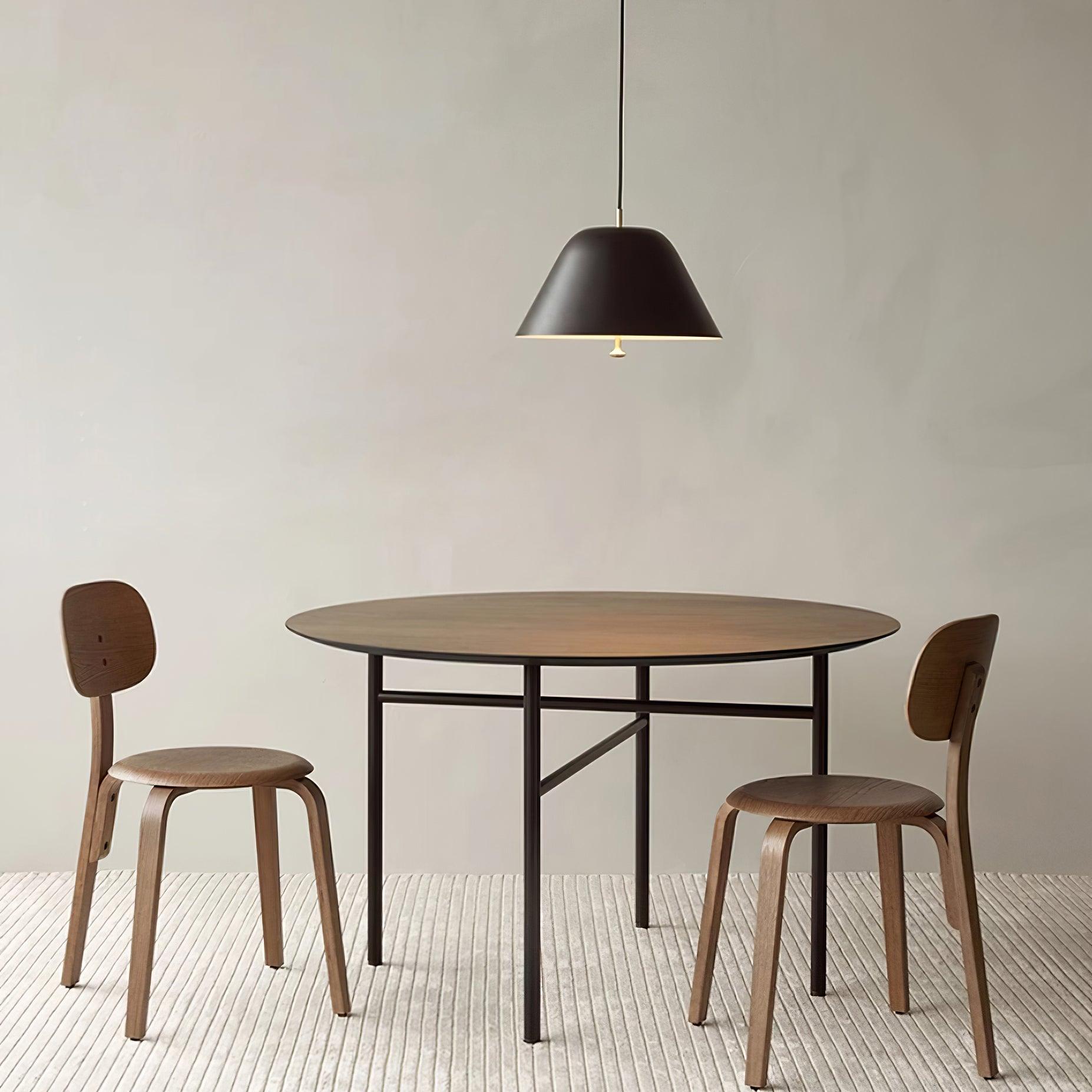 Solain Suspension moderne avec abat-jour vert et blanc minimaliste - Neutralighting