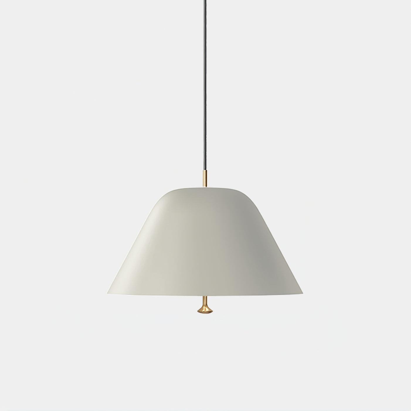 Solain Suspension moderne avec abat-jour vert et blanc minimaliste - Neutralighting