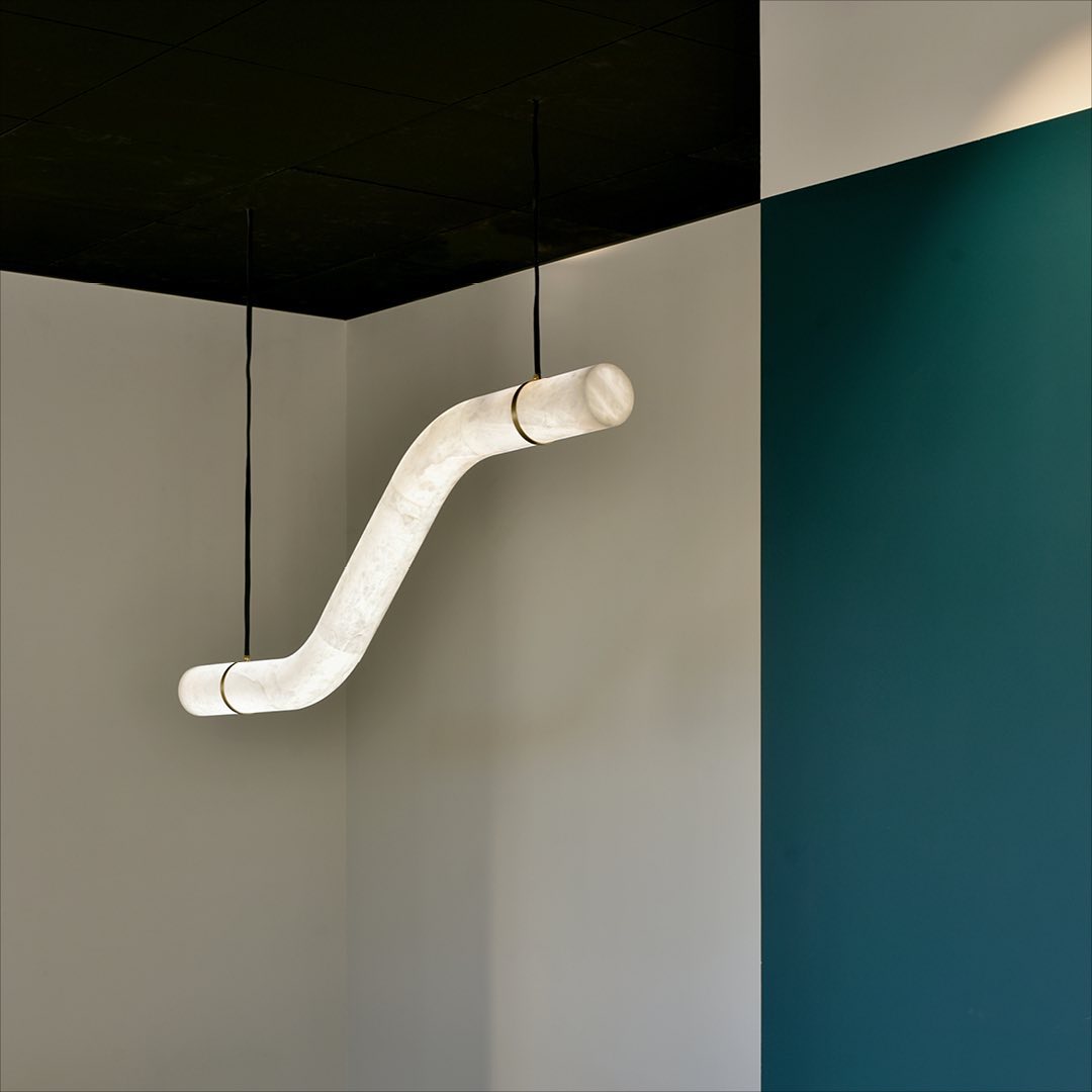 Lampe Pendentive Alabâtre Minimaliste Premium Élégance Errina - Neutralighting