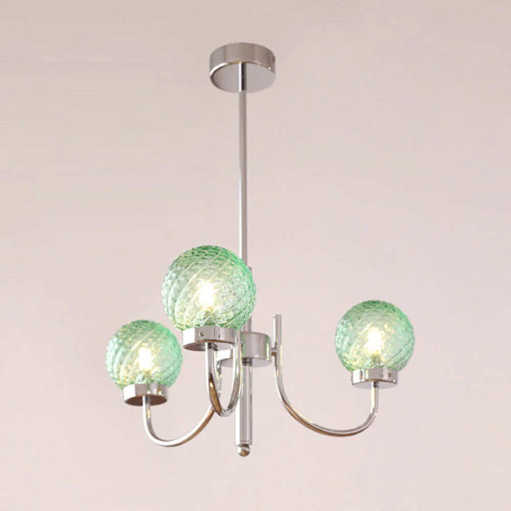 Valentina LED Suspension Métal Verre Cuisine Chambre à Coucher - Neutralighting