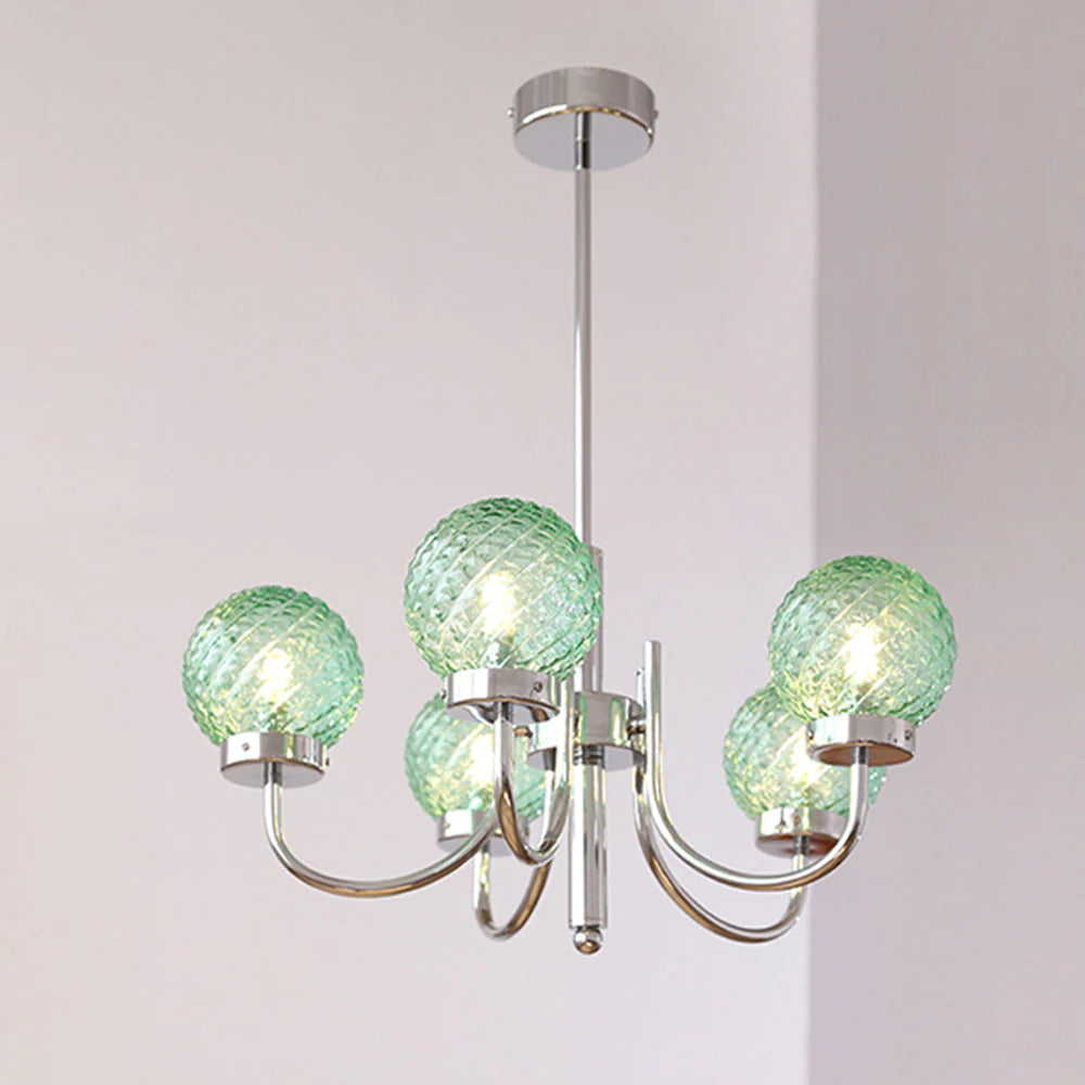 Valentina LED Suspension Métal Verre Cuisine Chambre à Coucher - Neutralighting