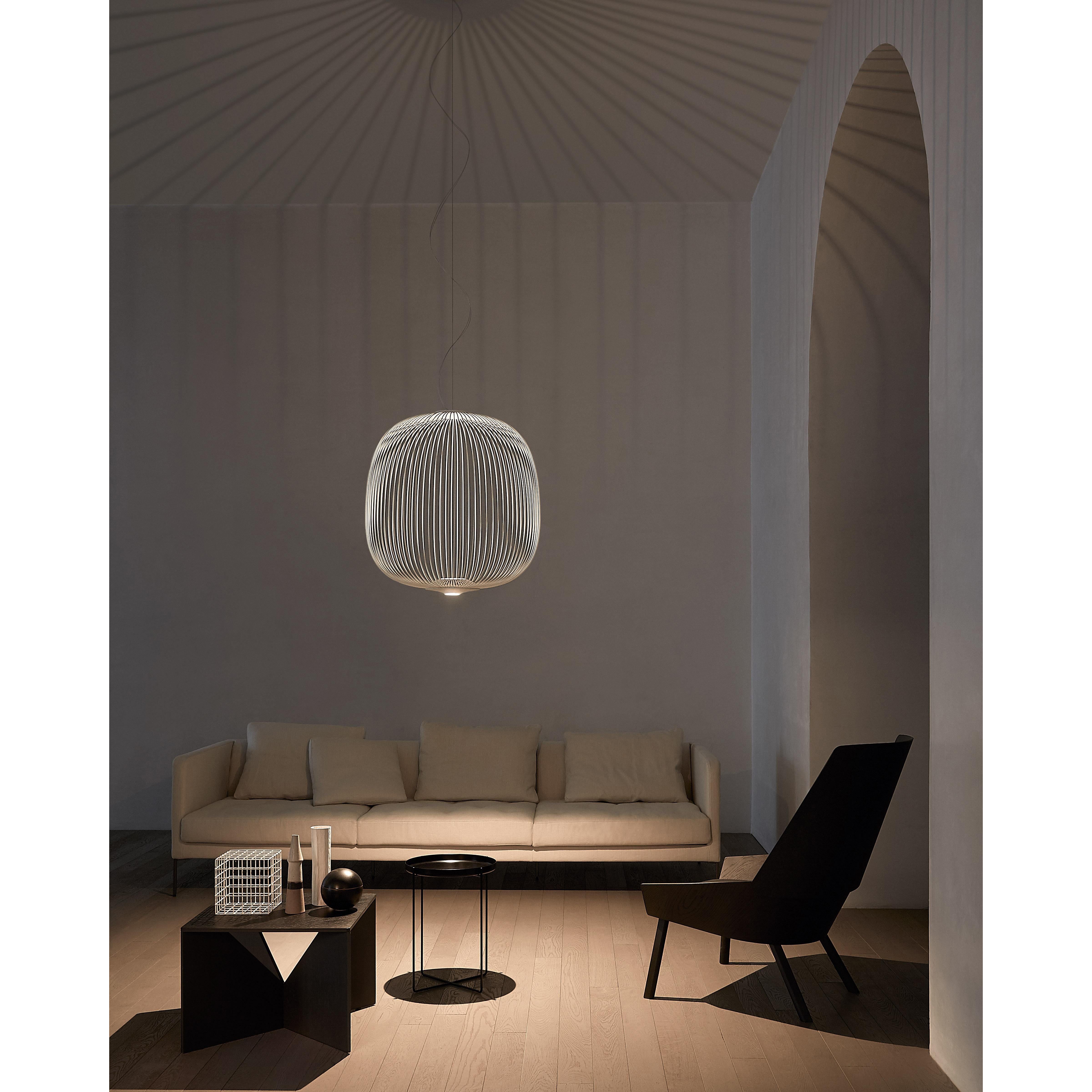 Vadorora Modern Minimalist Cage Metal Pendant Lamp - Lamp Copper