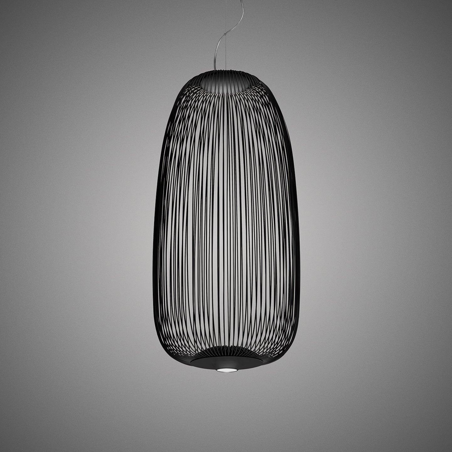 Vadorora Modern Minimalist Cage Metal Pendant Lamp - Lamp Copper