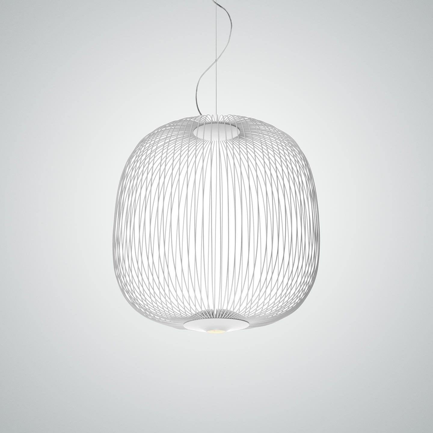 Vadorora Modern Minimalist Cage Metal Pendant Lamp - Lamp Copper