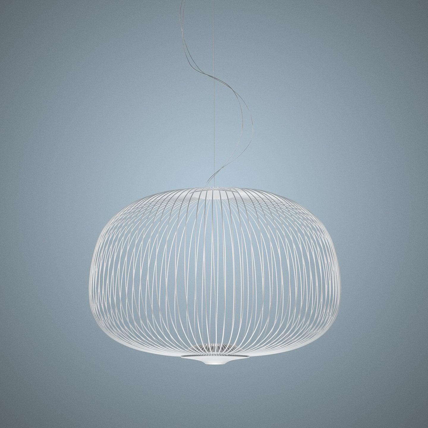 Vadorora Modern Minimalist Cage Metal Pendant Lamp - Lamp Copper